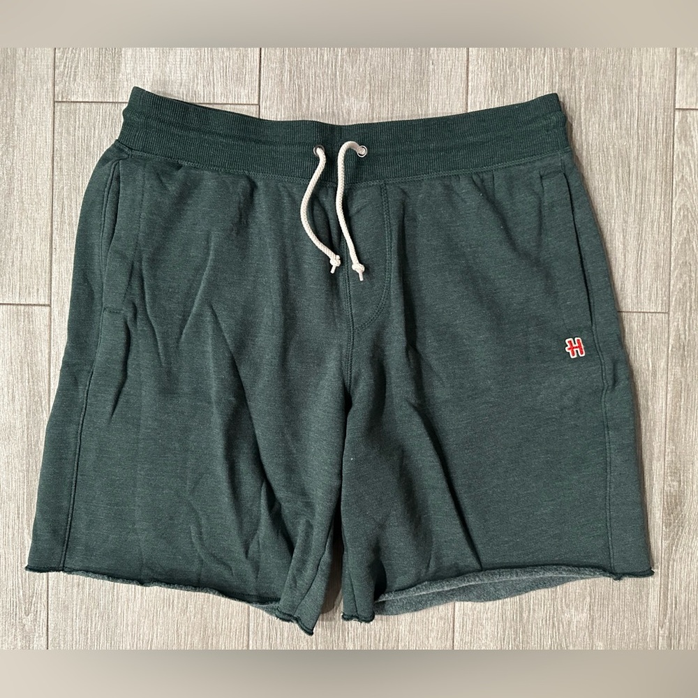 Men's Homage Go-To Sweat Shorts Pine Green Size L Large Used